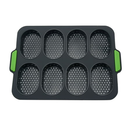 

8 Grids French Silicone DIY Baking Good Flexibility Non-stick Bread Tray