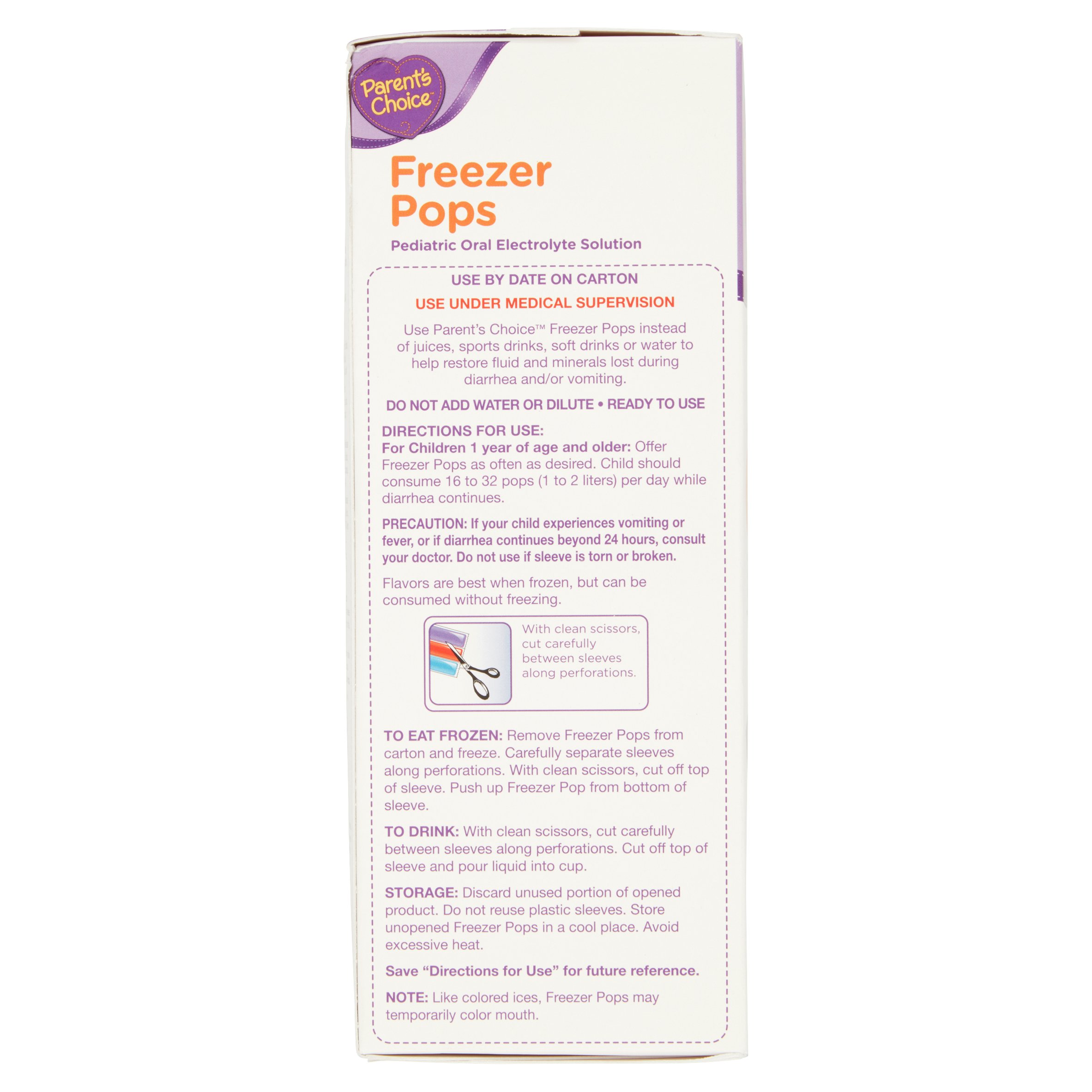 Parent's Choice Freezer Pops, 16 Count, Variety Pack - image 3 of 5