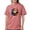 Crimson Red, variant on CafePress - Cute Cat Watercolor T Shirt - Womens Comfort Colors® Shirt