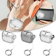 thumbnail image 2 of Wartleves Para auriculares Galaxy Buds 3 Pro Estuche transparente Estuche de TPU W1B7 A prueba de caídas, 2 of 6