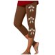thumbnail image 1 of Pantalones de Yoga Capri, Moda Impresa Estiramiento Capris para Mujeres, Poliéster Spandex Entrenamiento Y Ocio, 1 of 4