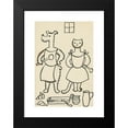 thumbnail image 2 of Josef Čapek 13x18 Black Modern Framed Museum Art Print Titled - I Had a Dog and a Cat Pl 34 (1928), 2 of 5