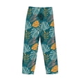 thumbnail image 5 of Xecao Tropical Leaves Men's Straight Lounge Pajama Pants: The Ultimate in Comfortable Sleepwear, 5 of 9
