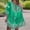 Green, variant on Women's Contrast Bathing Suit Cover Up V-Neck Swimsuit Coverups Loose Swimwear Beach Dress Beachwear