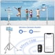 thumbnail image 5 of Trípode para teléfono SENSYNE 67 con palo para selfies y control remoto (plateado), 5 of 6