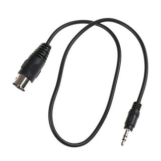 SinLoon 5-Pin DIN Female Cable, 5 Pin Din to 90 Degree 3.5mm(1/8in)