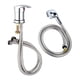 thumbnail image 1 of Kit de grifo y manguera de pulverización de 120 cm para lavabo de champú o unidad de retrolavado profesional con accesorios de control de agua fría y, 1 of 9