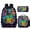 style3, variant on Video Game Backpack For Geometry, 5Pcs Anime Cartoon Backpack Cute Bookbag Set with Lunch Box and Pencil Case