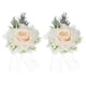 thumbnail image 1 of Uxcell 2 Pcs Corsage de Muñeca de Flores Beige, Pulseras de Flores Artificiales para Boda Novia Novio Ceremonia Aniversario Prom Fiesta, 1 of 6