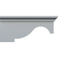 thumbnail image 4 of Ekena Millwork 7 3/4"W x 5 1/8"D x 3 1/2"H Lunel Bracket (6-Pack), 4 of 5