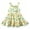 b-887Yellow440, variant on MEZZALL Girls Summer Floral Dress Casual Party Wear For Toddler Elegant Sleeveless A-Line O-Neck Holiday Dresses
