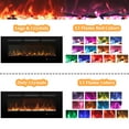 thumbnail image 2 of VINEMOUNT 42" Electric Fireplace, Recessed & Wall Mounted, 13 Colors, 750/1500W, 2 of 7