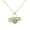 Yellow, variant on 925 Sterling Silver Hamsa Evil Eye Peace Chain Pendant Necklace