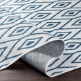thumbnail image 5 of Surya Eagean EAG-2391 63 x 91" Rectangle Fabric Rug in Cream/Dark Blue/Denim, 5 of 7