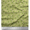 thumbnail image 1 of Soimoi Rayon Fabric Chestnut Leaves Decor Fabric Printed Yard 56 Inch Wide, 1 of 3