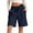 Navy, variant on Twczz Womens Sweat Shorts with Pockets- Baggy Elastic Waist Drawstring Casual Lounge Shorts Gray Size S-2XL