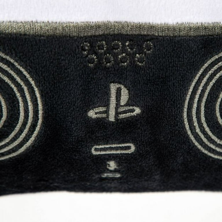 PlayStation Controller Shaped Pillow, 100% Microfiber, Gaming Bedding