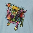 thumbnail image 2 of Dean Russo Some Angels Dog Lover Mens Premium Tri Blend T-Shirt, Denim, Medium, 2 of 6