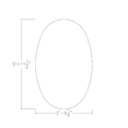 thumbnail image 2 of 6X4 Conference Table Boat-Oval Shape Power And Data Factory Clearance, 2 of 7