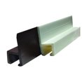 thumbnail image 1 of JR Window Curtain Track 80351 Type C Wall Mounted Internal Slide Track; 96 Inch Length; White; Plastic, 1 of 1