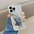 thumbnail image 4 of CaseCaca Vivid Butterfly Pattern Clear Phone Case for iPhone 15 Pro, 4 of 6