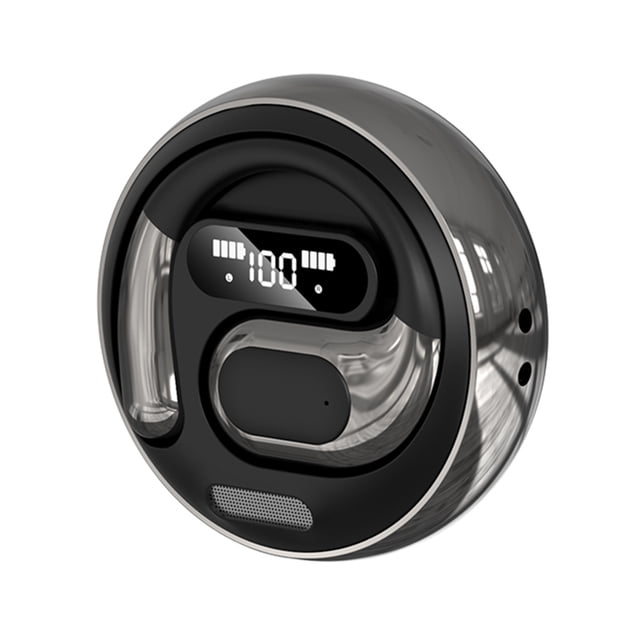 Matsuzay Auriculares inalámbricos Bluetooth de curvas suaves con control de volumen y cambio de pista. Teléfono y Comunicación negro