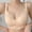 Beige, variant on Nmnitkp Bras for Women Straight and Plump Shape Women's Plus Size Full Coverage Lace Unpadded Underwire Bras Minimizer Everyday Oversize Bra