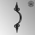 thumbnail image 2 of Renovators Supply Kitchen Cabinet Handles 10.2" Black Wrought Iron Cabinet Pulls w/Screws, 2 of 7