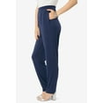 thumbnail image 3 of Roaman's Women's Plus Size Ultrasmooth Fabric Straight-Leg Pant, 3 of 3