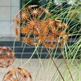 thumbnail image 4 of Decoración metálica de estacas de diente de león con bola bordada para parterres de jardín y macetas, 4 of 6