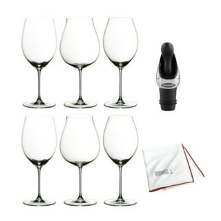 ROVSYA Red Wine Glasses Set of 4-28oz Large Wine Glasses Hand Blown  Crystal-Clearer,Lighter for Wine…See more ROVSYA Red Wine Glasses Set of  4-28oz