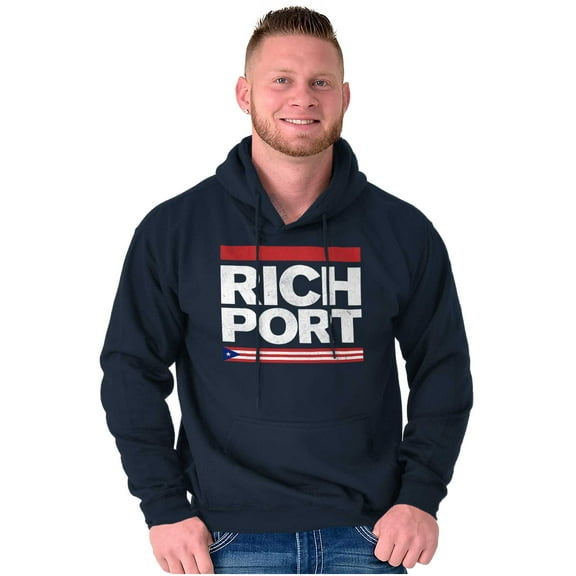 Rich Port Puerto Rican Flag PR Pride Hoodie Sweatshirt Women Men Brisco Brands S