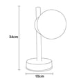thumbnail image 4 of Lampara De Mesa, Luz Ideal Vintage Pantalla De Plástico., 4 of 4
