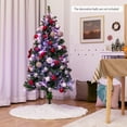 thumbnail image 6 of Gymax 5 FT Pre-lit Artificial Christmas Tree Fiber Optic Xmas Tree Holiday Decor, 6 of 10