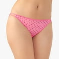 thumbnail image 4 of Vanity Fair Womens Illumination String Bikini Panties Regular  Plus Size, 4 of 11