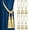 Gold, variant on Magnetic Curtain Tiebacks 4Pack Tassel Curtain Tieback Modern Handmade Tie Backs,Decorative Tassel Holdback for Draperies,Window Decor（Gold）