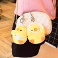 thumbnail image 5 of Llavero colgante de pato para niños, juguetes de peluche de pollo enfadado, 10/12cm, regalos de cumpleaños y Navidad, 5 of 5