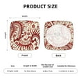 thumbnail image 6 of Lsque Dragons1 Printed Square Couch Cushion Covers, Floral Sofa Cushion Covers Replacement, Stretch Couch Covers for Couch-16.9in, 6 of 9
