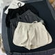 thumbnail image 3 of Pantalones cortos holgados para niños Joker de cintura alta, informales, de pierna ancha, deportivos, con forma de A, para verano, 3 of 6