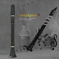 thumbnail image 1 of MesaSe Mini Pocket Bb B Flat Clarinet Woodwind Instrument for Beginners Practice Musical Instrument Accessories, 1 of 6