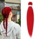 thumbnail image 4 of Trenza ignífuga de 26 pulgadas, cabello sintético preestirado para looks de festivales, extensión de 90 g., 4 of 9