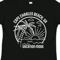 thumbnail image 4 of Inktastic Summer Vacation Mode Cape Charles Beach Virginia Boys or Girls Toddler T-Shirt, 4 of 5
