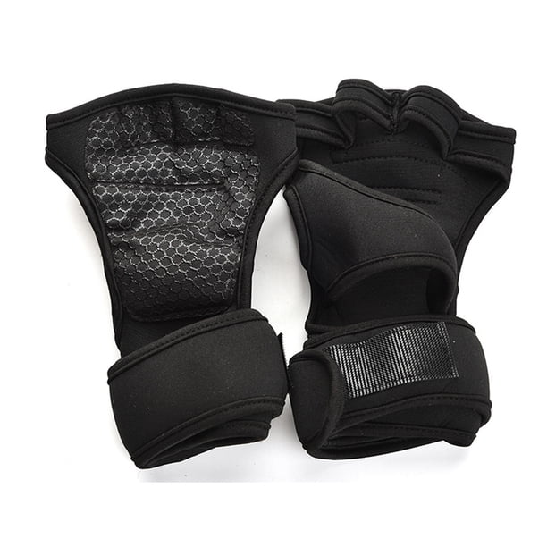 1 par de guantes antideslizantes para deportes, gimnasio, fitness, levantamiento de pesas a prueba de golpes