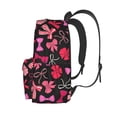thumbnail image 3 of Disketp Various pink and red Bow knots Mochila Escolar de Gran Capacidad y Peso Ligero, Mochila de Viaje Ideal para Escuela, Trabajo y Uso Diario, Cómoda y con Estilo, 3 of 8