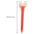 thumbnail image 3 of UPGRATOR 5Pcs Lightweight Plastic Golf Tees Training Tool Reusable Equipment for Practice, 3 of 5