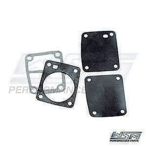 WSM FUEL PUMP REPAIR KIT: NISSAN / TOHATSU 4 - 9.8 HP 600-125-12, 369-03302-0