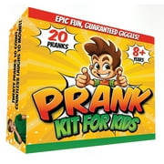 BLOONSY Ultimate Prank Kit for Kids Ages 8-12 | 20 Fun Pranks & Practical Jokes | Prank Toys Gift Set for Kids