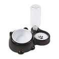thumbnail image 2 of CuiLiyq Pet Feeders and Water Dispenser, 2 in 1 Removable Stainless Steel Bowl and Automatic Water Dispenser, Pet Feeder and Waterer for Cats and Dogs (Gray), 2 of 6