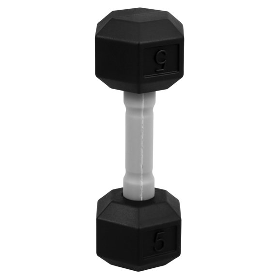 Raindrops Kids Training Dumbbells and Barbell Weight Set for Exercise in Black