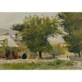 thumbnail image 3 of Anton Nowak 18x14 Black Modern Framed Museum Art Print Titled - Gasthaus in Salona on the Street to Glisse (1894), 3 of 5